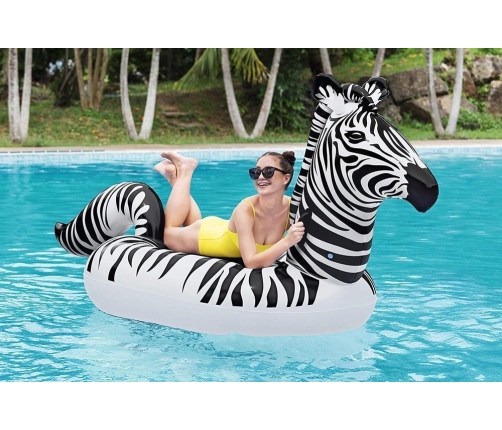 Inflatable mattress Zebra LED 254 x 142 cm Bestway 41406