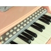 Electric Pink Organ Pianino with Chair 25 Keys