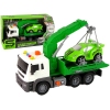 Car Transporter Roadside Assistance Tow Truck 1:16 Green Sound Lights