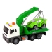 Car Transporter Roadside Assistance Tow Truck 1:16 Green Sound Lights