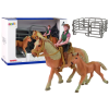 Set of 3 Figures with enclosure  Horse Riding