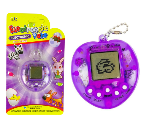 Electronic Tamagotchi Animal Purple Game