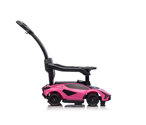 Stumjama mašīna ar rokturi Lamborghini QLS-996T Pink