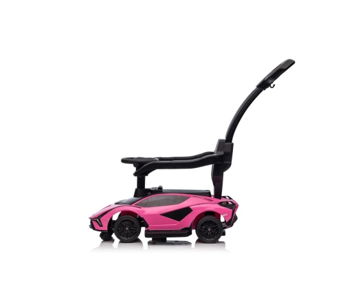 Stumjama mašīna ar rokturi Lamborghini QLS-996T Pink