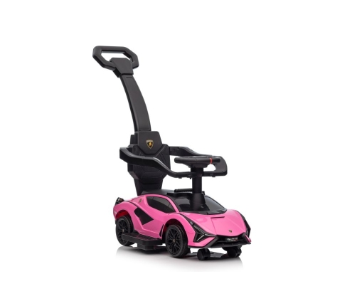 Stumjama mašīna ar rokturi Lamborghini QLS-996T Pink