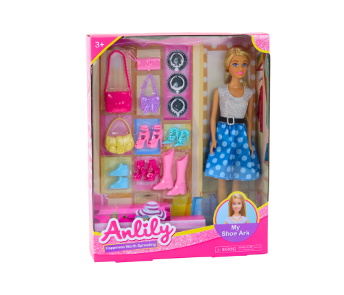 Anlily Doll Set Clothes Accessories Extras