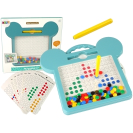 Magnetic Board Shapes Pictures Beads Drawing Cards