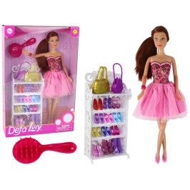 Lucy Doll Pink Dress Accessories Set XXL