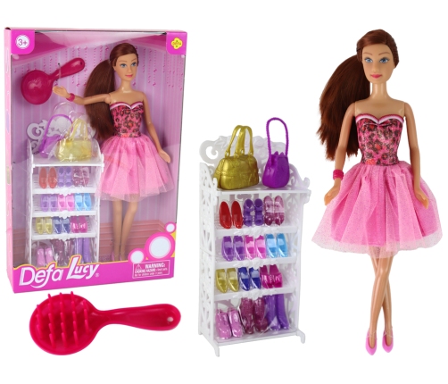 Lucy Doll Pink Dress Accessories Set XXL