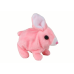 Walking Bunny Interactive Toy Short Hair Pink