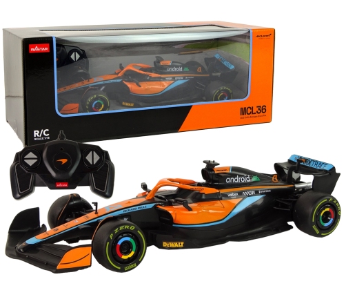 Car R/C McLaren F1 1:18 Racer Orange