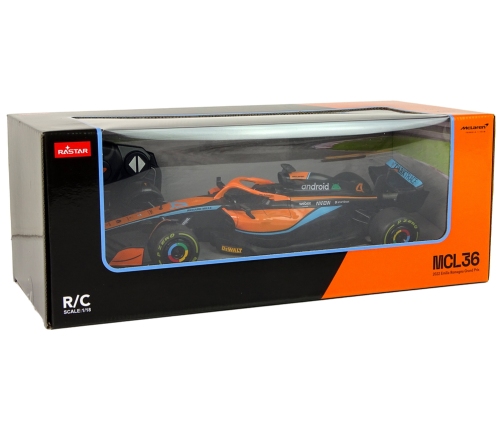 Car R/C McLaren F1 1:18 Racer Orange