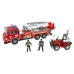 Fire Truck Playset Fire Rescue Brigade Set