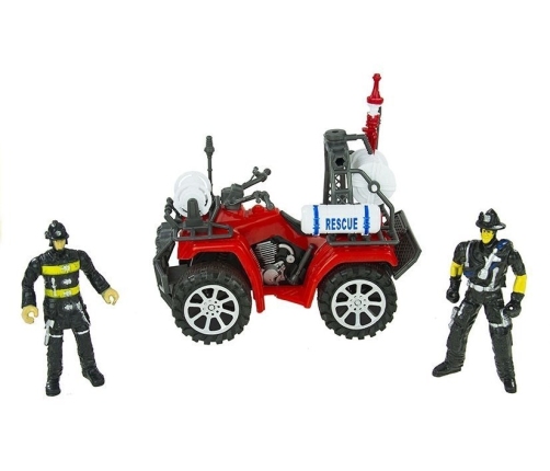 Fire Truck Playset Fire Rescue Brigade Set