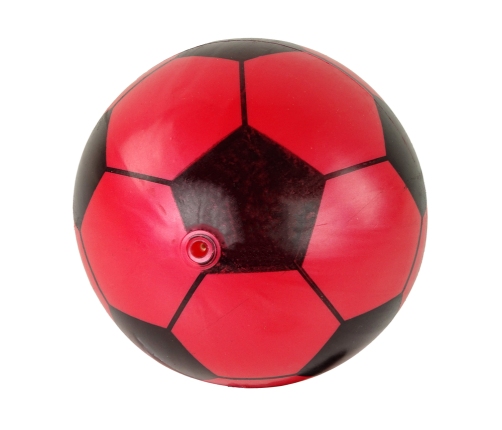 Red Black Rubber Ball Large 23 cm Light