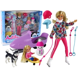 Anlily Children's Doll Skates Winter Sports