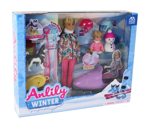 Anlily Children's Doll Skates Winter Sports