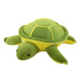 Mascot Plush Green Turtle 55 cm