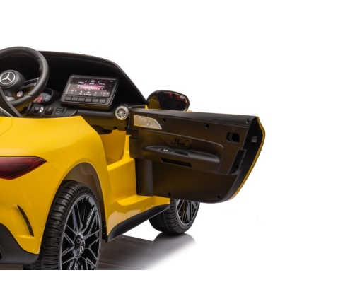 Электрический спортивный автомобиль для детей Mercedes AMG SL63 Yellow