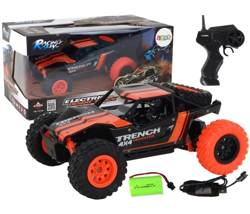 Remote Controlled Off-Road Car R/C 1:24 Orange