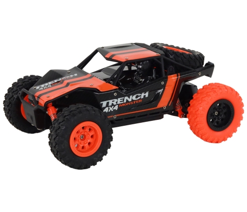 Remote Controlled Off-Road Car R/C 1:24 Orange