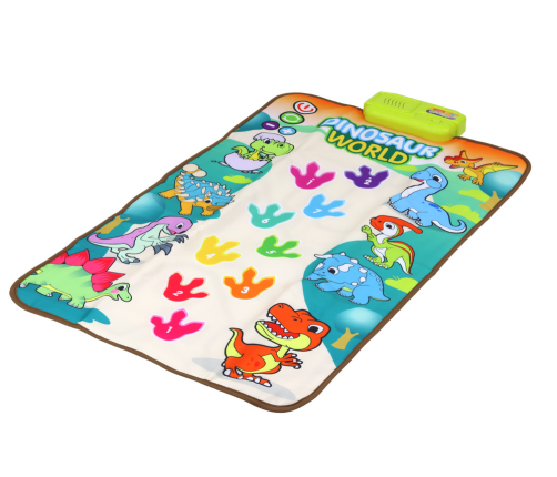 Educational Interactive Dance Mat Dinosaurs Lights Sounds