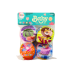 Soft Balls Colorful Educational Rattle Balls 4 pcs. Set