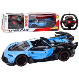 Remote Controlled Sports Car RC 1:12 Opening Doors Blue