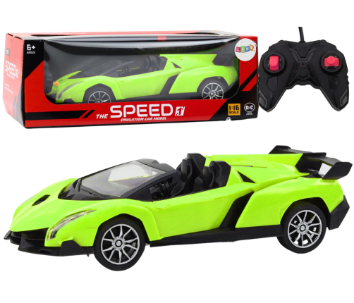 Car Remote Controlled Sports Car RC 1:18 Green