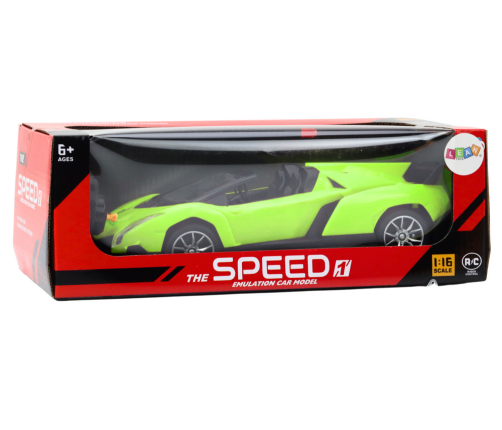 Car Remote Controlled Sports Car RC 1:18 Green