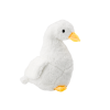 White Plush Goose Mascot Cuddly Plush Duck 30cm