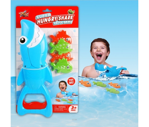 Bathing Game Set Shark Fish Hunter Blue