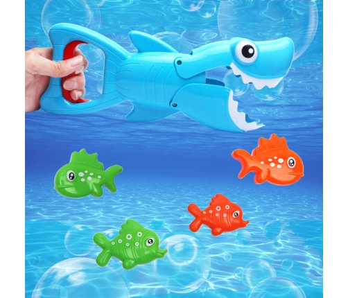 Bathing Game Set Shark Fish Hunter Blue