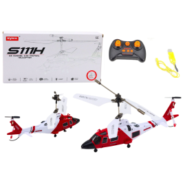 Radiovadāms helikopters Gyroscope Syma S111H Red