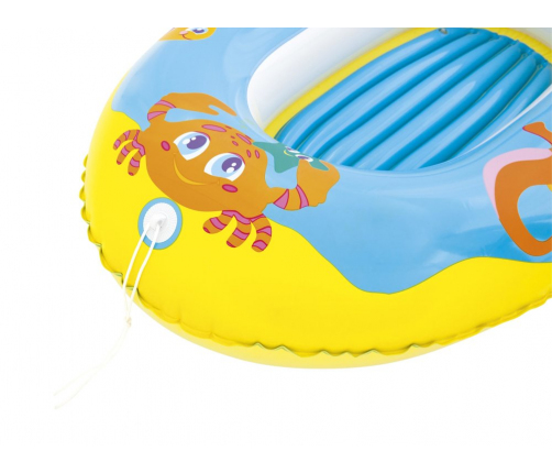 Inflatable Dinghy For Children 119 cm x 79 cm Blue Bestway 34009