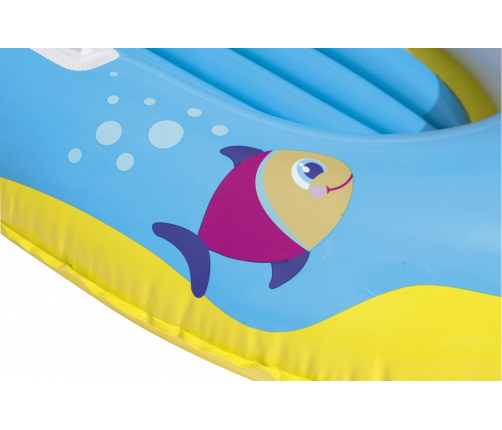 Inflatable Dinghy For Children 119 cm x 79 cm Blue Bestway 34009