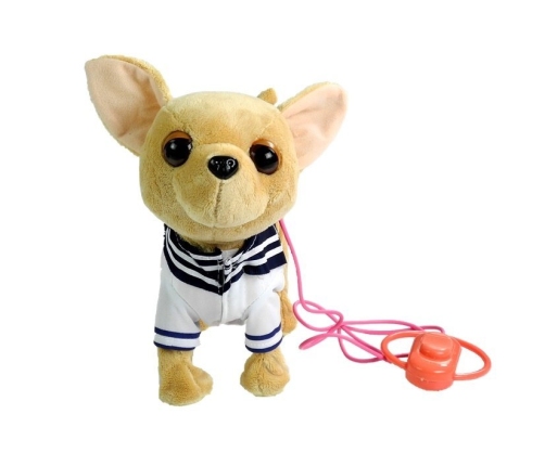 Interactive Dog On a Leash Sailor with Scarf and Accessories