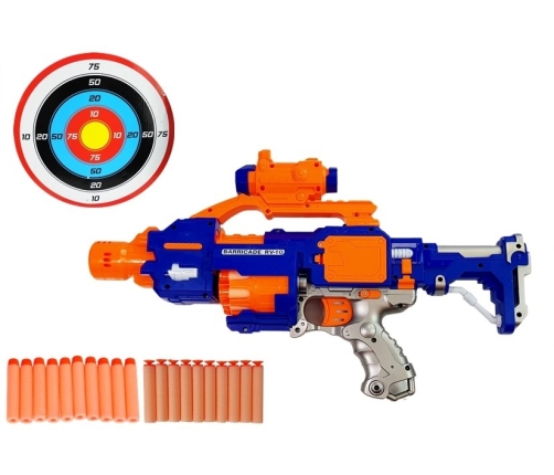 Foam Bullet Rifle with rotary target 45 cm