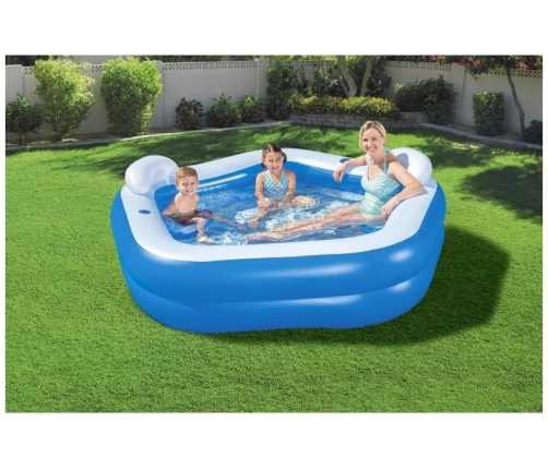 Inflatable Pentagon Pool 213 x 206 x 69 cm Bestway 54153