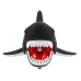 Infrared Remote Controlled Black Shark Moves Tail Water