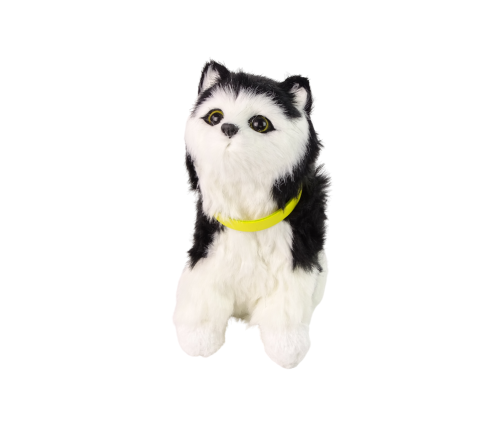 Interactive Plush Kitty Soft fur Stroke its head and learn its functions