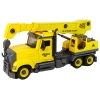 Crane Truck for Unscrewing and Twisting Yellow