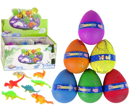 Hatching Magic Dinosaur Egg Growing 9 cm Colors.