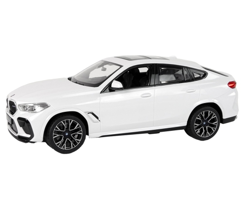 Car R/C Bmw X6 M 1:14 Rastar White