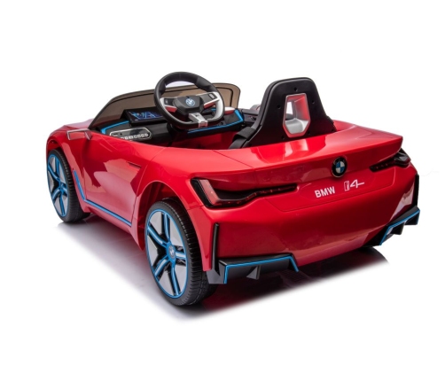 Battery Car BMW I4 Red 4x4