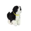 Interactive Plush Dog Soft fur Border Collie breed