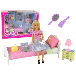 Anlily doll in the Bedroom Accessories Furniture for Kids