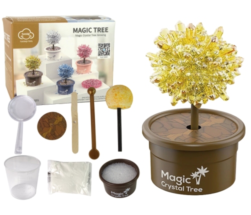 Magic Tree Growing Crystals Gold Experiences