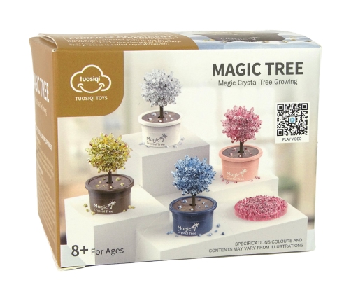 Magic Tree Growing Crystals Gold Experiences