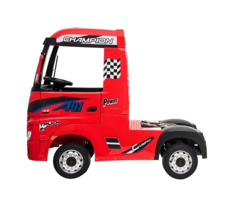 Electric Ride-On Car Mercedes Actros Red